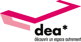 DEA* (museum, castle, exhibition) - Discover a space in a different way, iBeacon innovation, nfc for cultural spaces - Logo